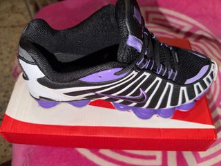 Nike Shox Zapatillas Moradas y Negras