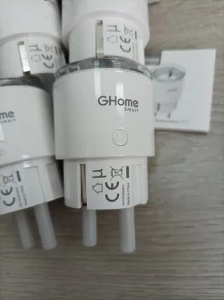 4 Enchufes Inteligentes GHome WiFi