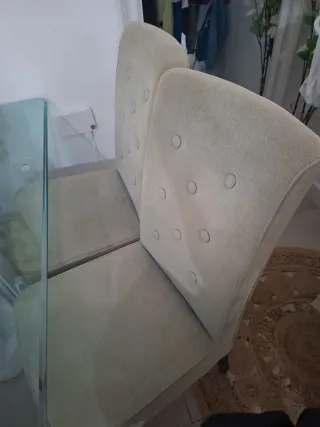 Sillas de Comedor Tapizadas se regalan las 6