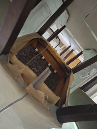 Sillas de Comedor Tapizadas se regalan las 6