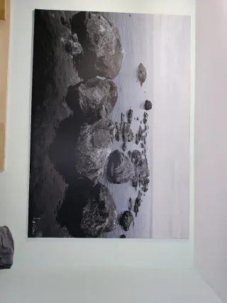 Cuadro 200x140 Piedras y Mar