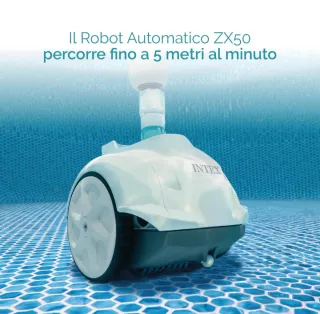 Robot Limpiafondos Intex ZX50 Piscina