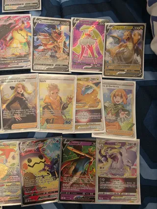 Carte Pokémon V, VMAX, GX e Allenatore