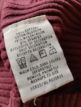 Jersey canalé cuello polo manga larga