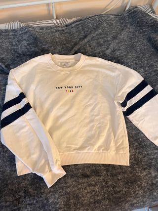 Sudadera Bershka New York City Talla M
