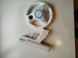 Accessori Volante e Pistola per Nintendo Wii