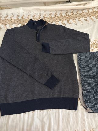 Jersey y chaleco de punto para caballero XXL
