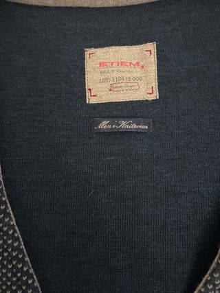 Jersey y chaleco de punto para caballero XXL