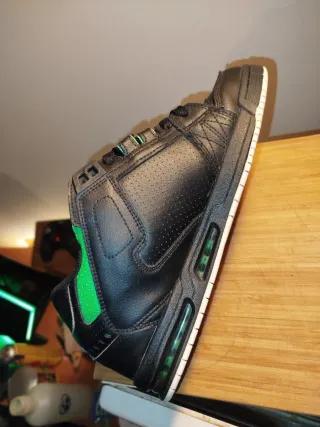 Zapatillas Globe Sabre Talla 45 Negro/Verde