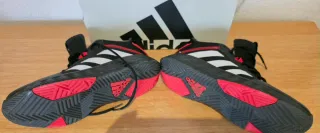Zapatillas Adidas Talla 40 Negras y Rojas