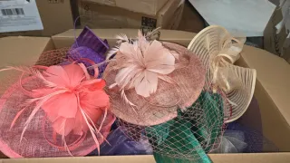 Restos de tienda de complementos para eventos