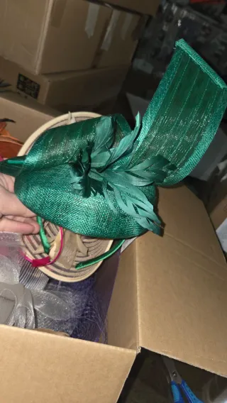 Restos de tienda de complementos para eventos