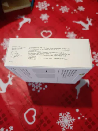 Adaptador Apple 30W USB-C sin abrir