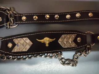 Espuelas de cuero para mujer Sancho