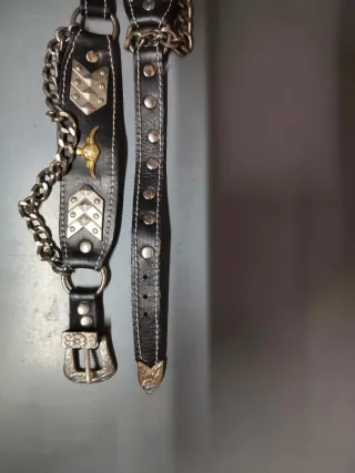 Espuelas de cuero para mujer Sancho