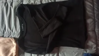 2 Camisetas Stradivarius Talla M   Beige