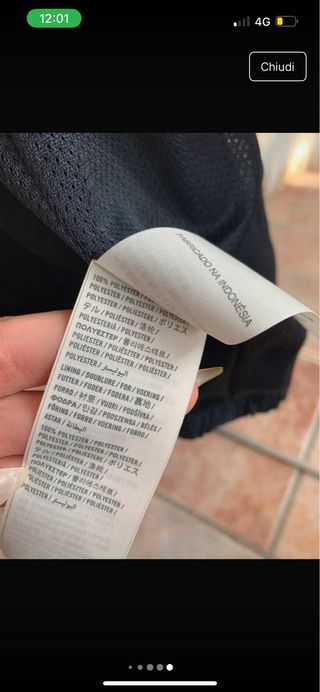 Giacca Hollister nera con logo taglia S