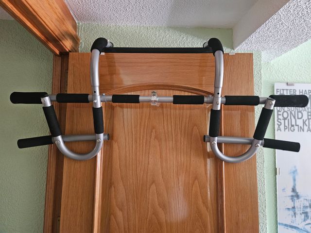 Iron Gym Barra de dominadas marco de puerta