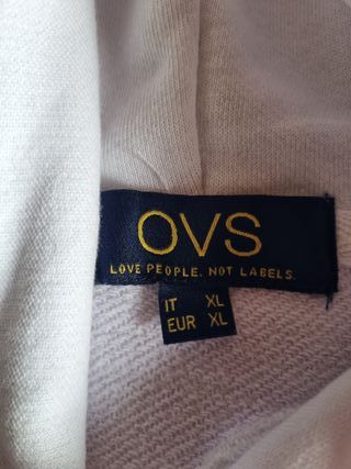 Felpa con cappuccio bianca