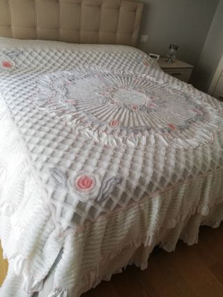 Copriletto Matrimoniale in stile vintage