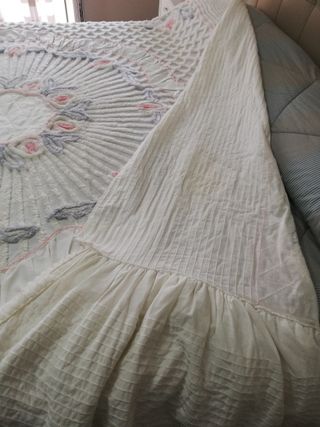 Copriletto Matrimoniale in stile vintage