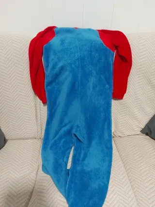 Pijama Entero Mario Bros Nintendo Talla L