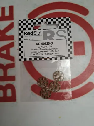 Tapacubos 3D Speedline Acropolis Dorado