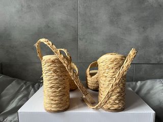 Sandalias de plataforma con tacón