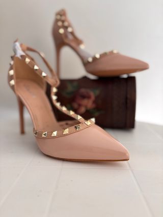 Scarpe décolleté T-bar