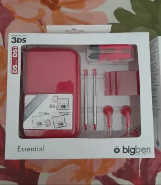 OFERTÓN. Pack funda 3DS con accesorios+cargador