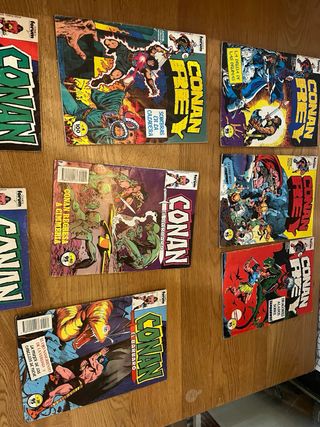 8 Comics conan el barbaro