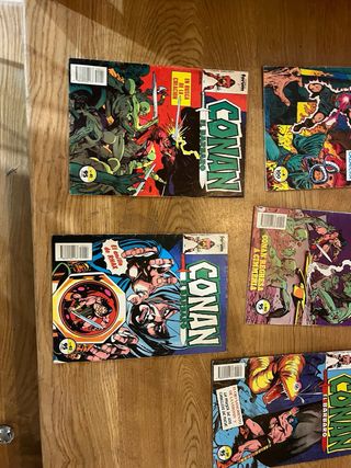 8 Comics conan el barbaro