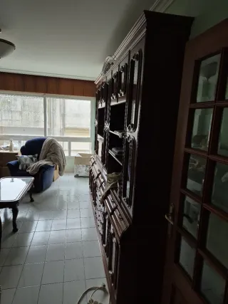 Mueble de salón vintage madera