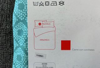 Funda nórdica cama 160-180 (A ESTRENAR)