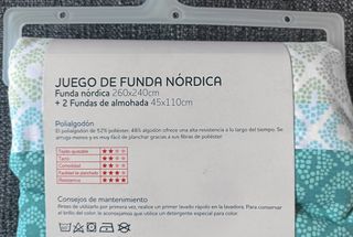 Funda nórdica cama 160-180 (A ESTRENAR)