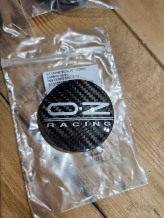 Tapas OZ Racing Carbono Originales