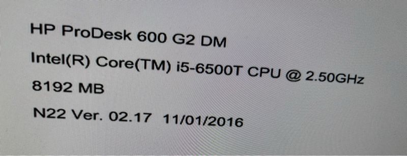 PC de escritorio HP ProDesk 600 G2 2.50 GHz 8GB RAM afbeelding 3