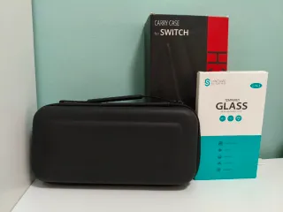 Funda Orzly Nintendo Switch + Protector Pantalla