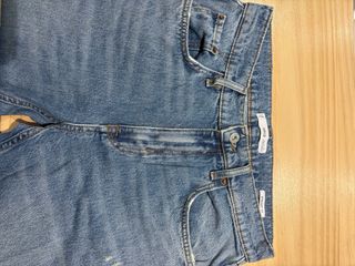 Pantalón vaquero Mango azul