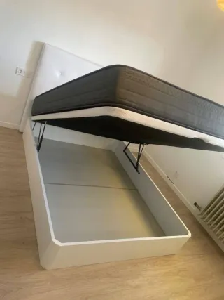 Canapé abatible con colchón