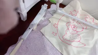 Barrera de Cama Infantil Oso y Estrellas