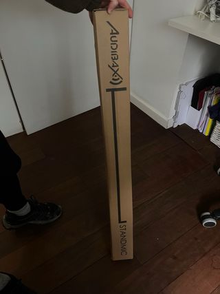 Pie de micro trípode negro