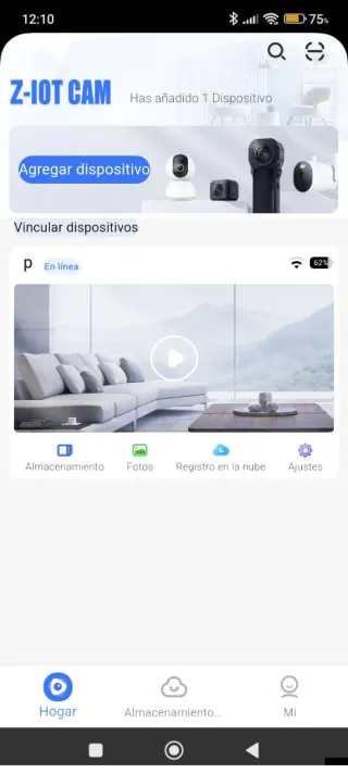 Cámara Vigilancia Wi-Fi HD 1080
