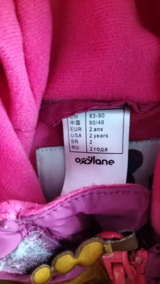 Abrigo de esquí infantil T2A