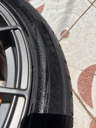 Juego De Llantas Autec Wizard 17”