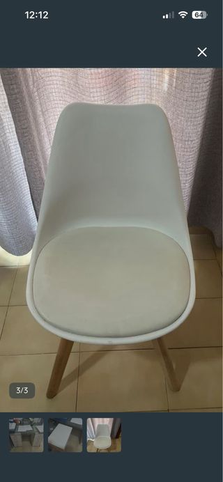 Silla de escritorio moderna