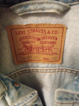Cazadora Vaquera Levi's Talla XS