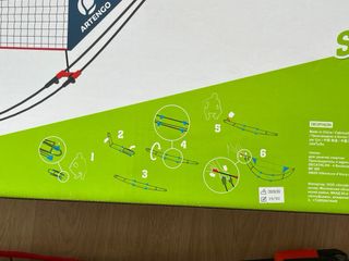 Red Tenis Plegable ARTENGO (Decathlon) de 3 metros