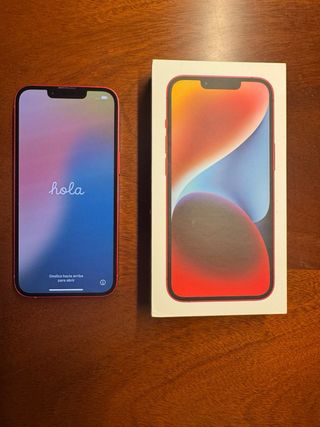 iPhone 14 Rojo 128 GB caja original