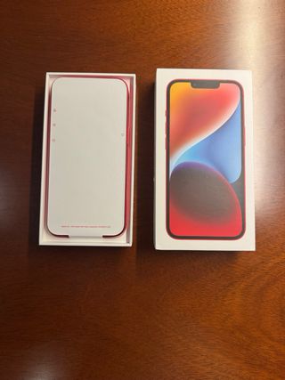 iPhone 14 Rojo 128 GB caja original